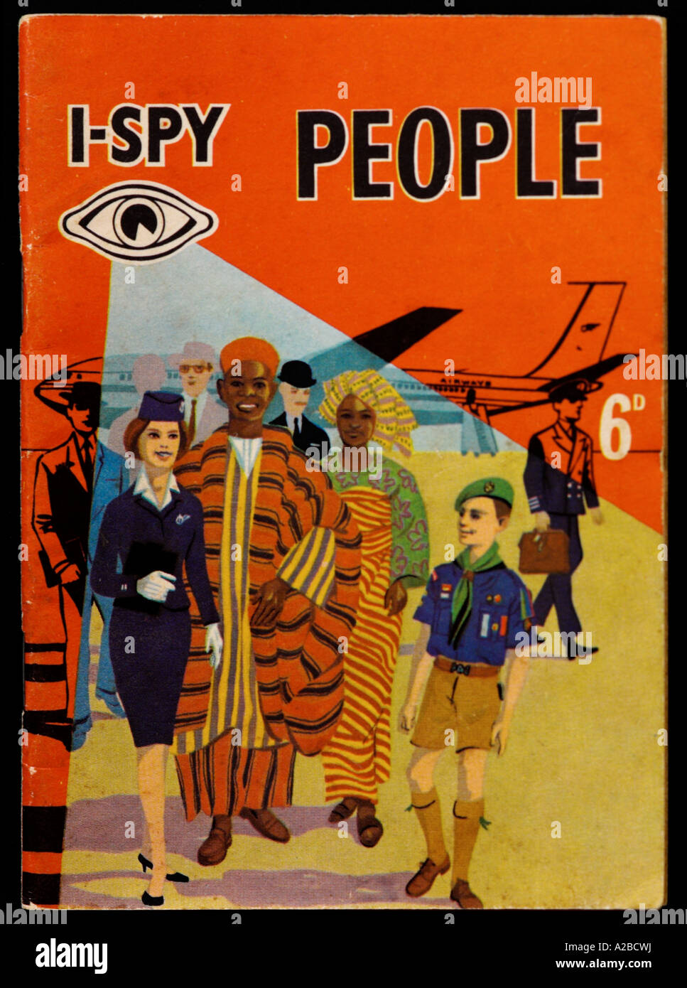 I-Spy Books 1950 1960 pour un usage éditorial uniquement Banque D'Images