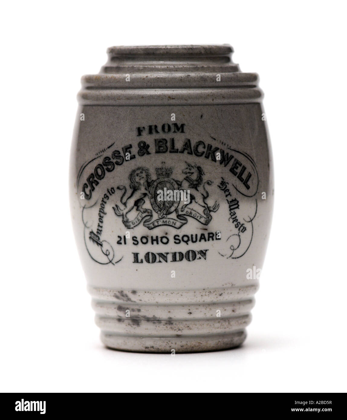 Crosse et Blackwell Pot début du xxe siècle Banque D'Images