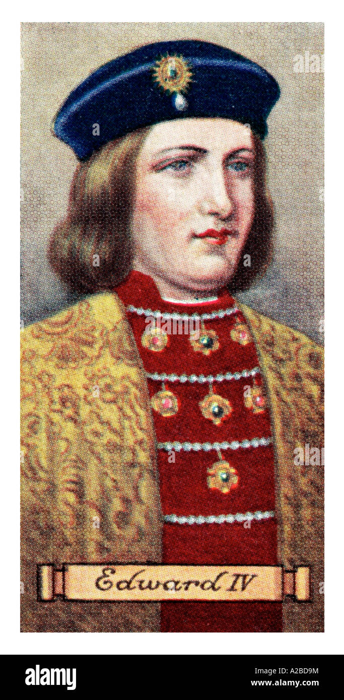 Le roi Édouard IV d'York House Banque D'Images