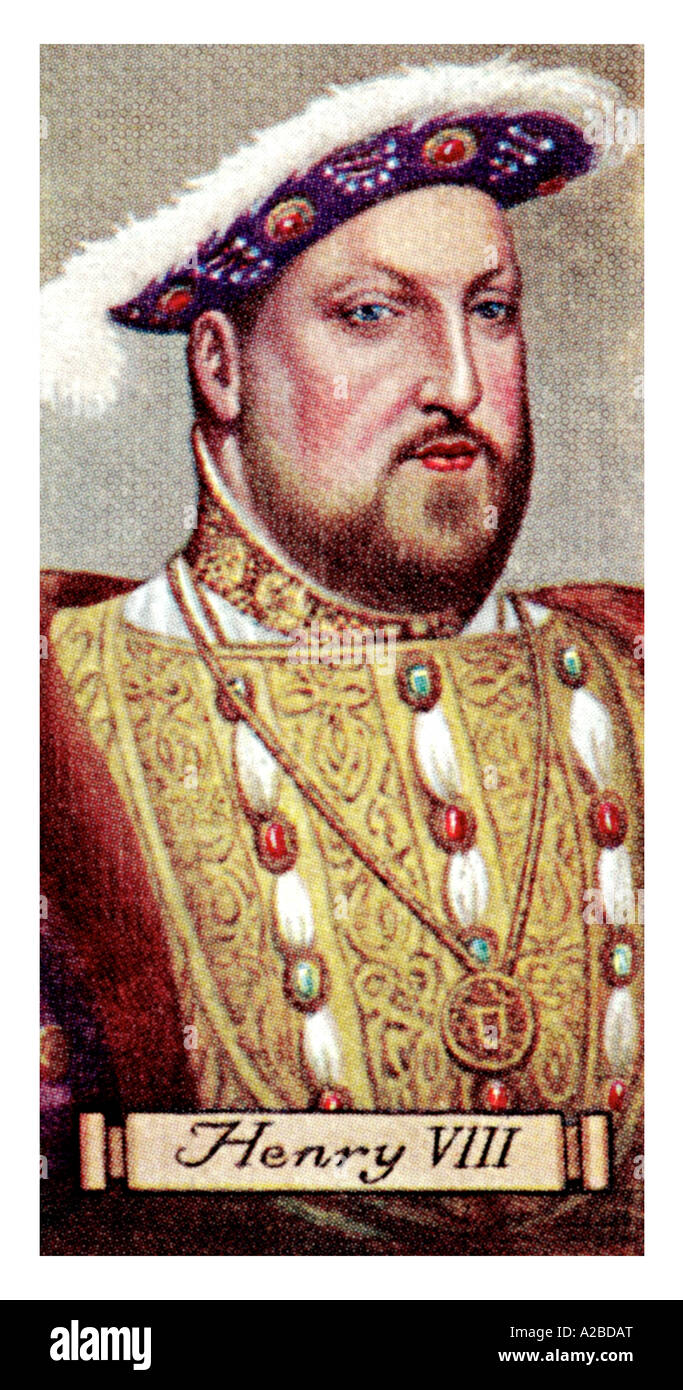 Le Roi Henry VIII Tudor de maison Banque D'Images