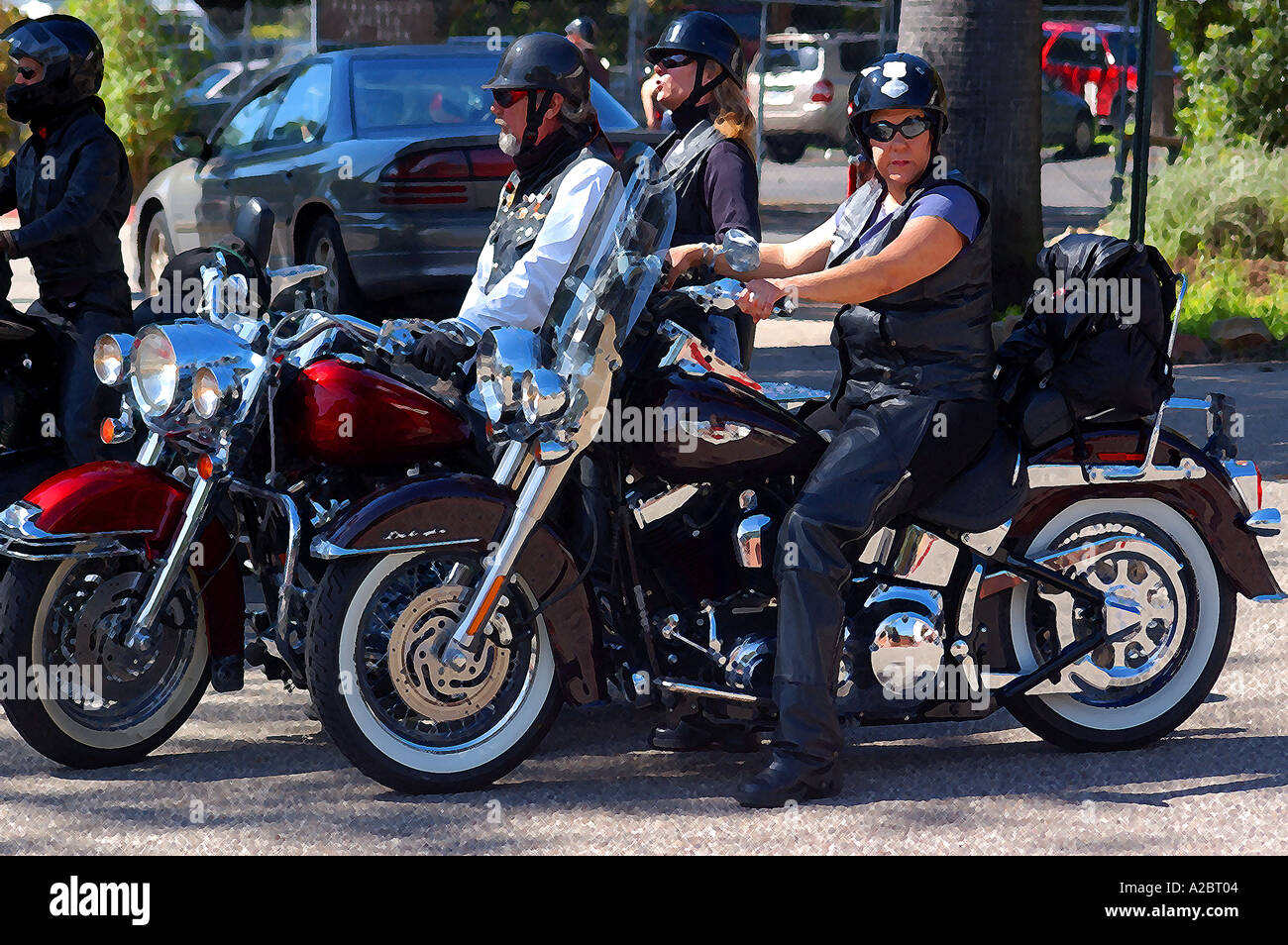 Harley davidson davison Banque de photographies et d’images à haute ...