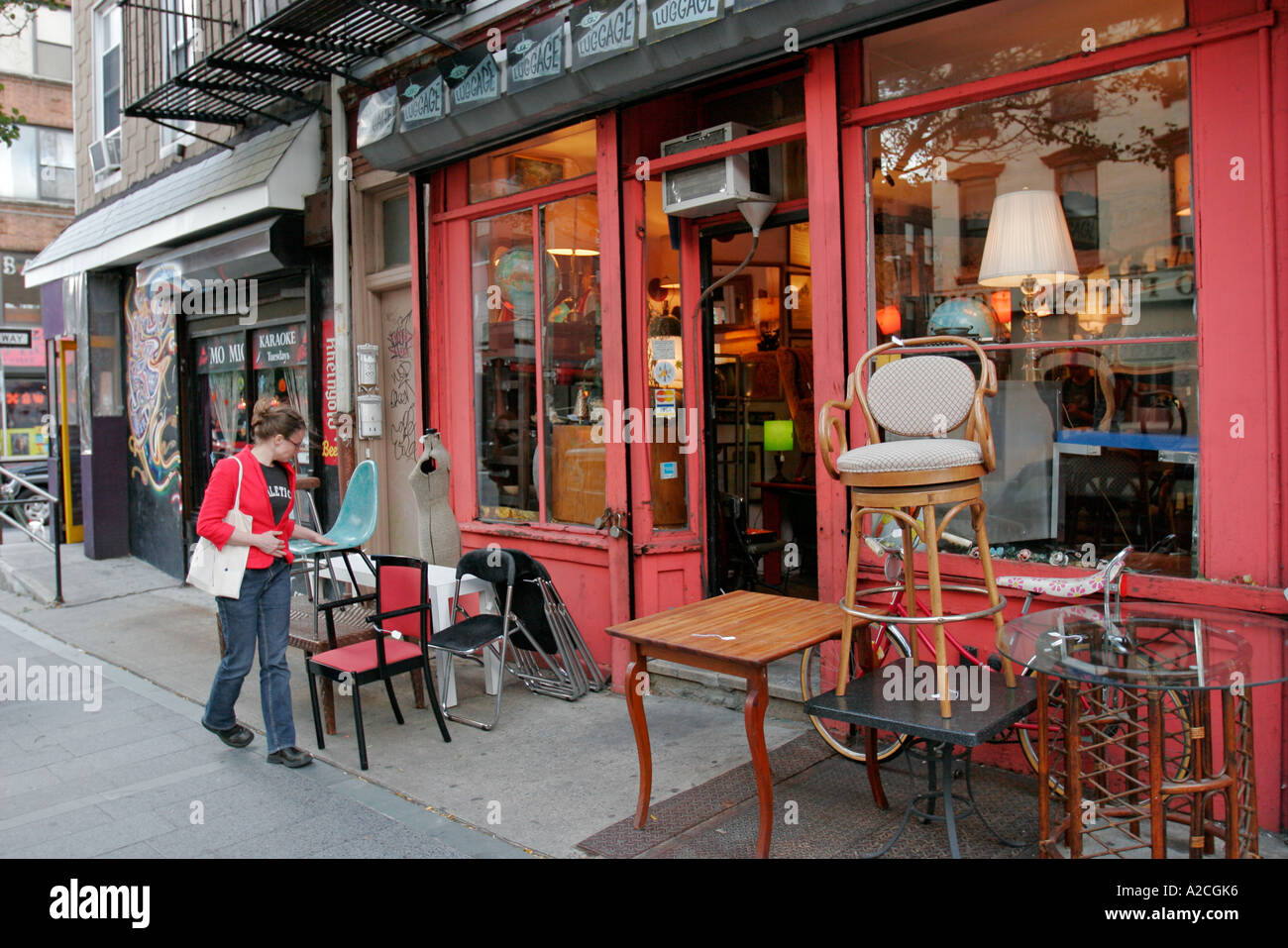 Bedford Avenue Williamsburg Brooklyn New York Banque D'Images