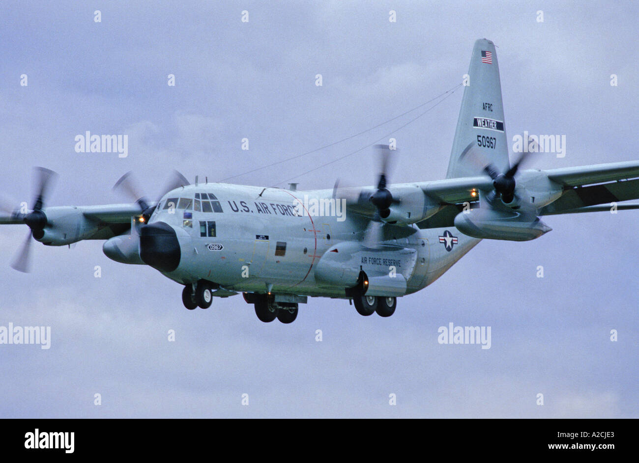 US Air Force WC-130H Hercules Banque D'Images