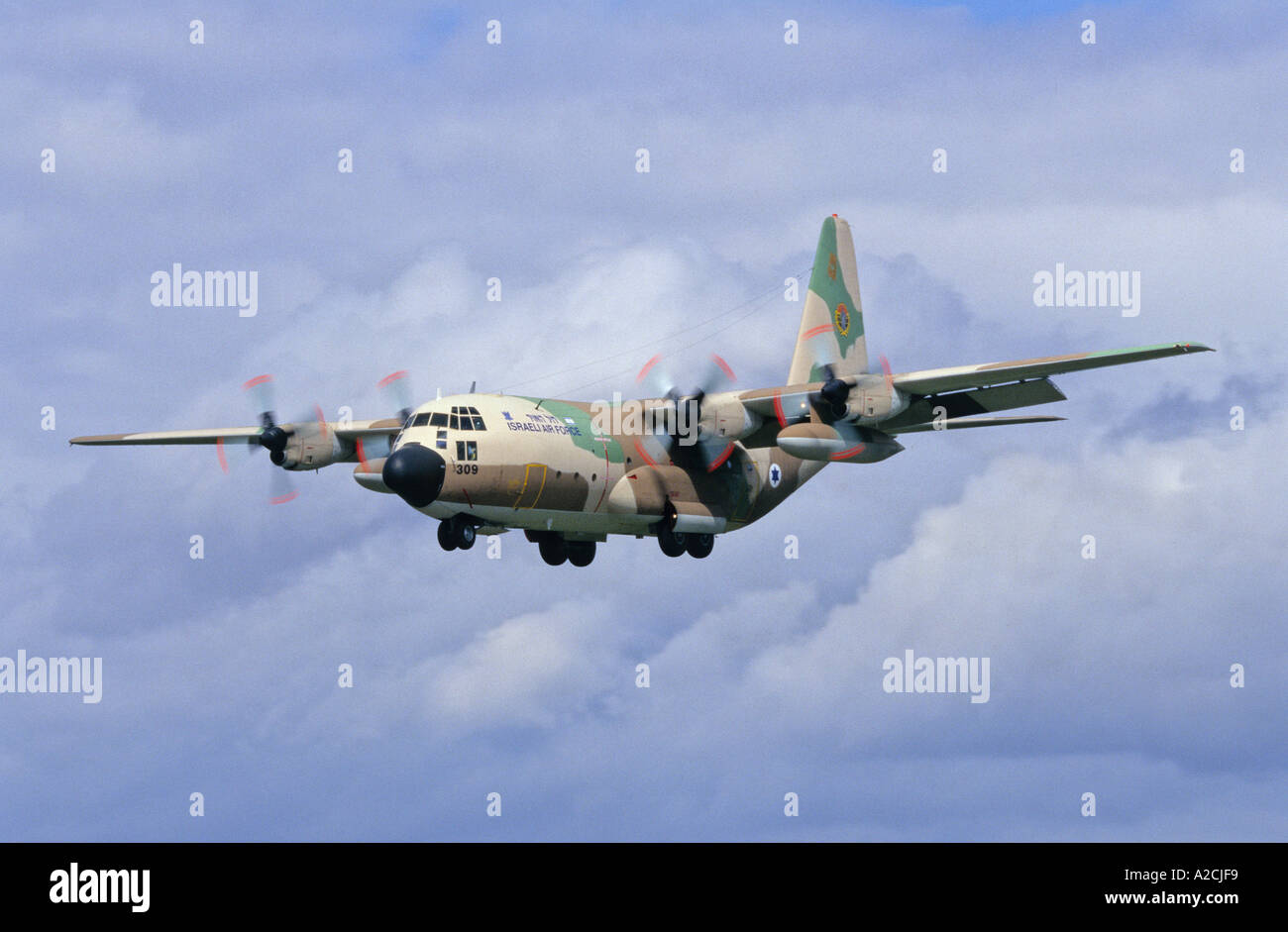 De l'air israélienne Lockheed C-130 Hercules Banque D'Images