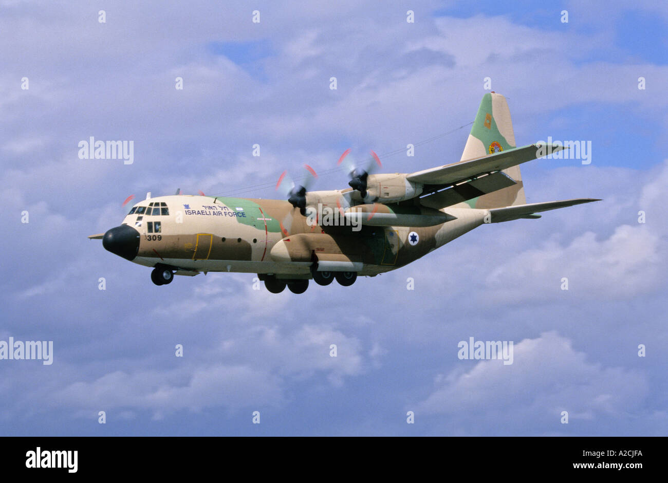 De l'air israélienne Lockheed C-130 Hercules Banque D'Images