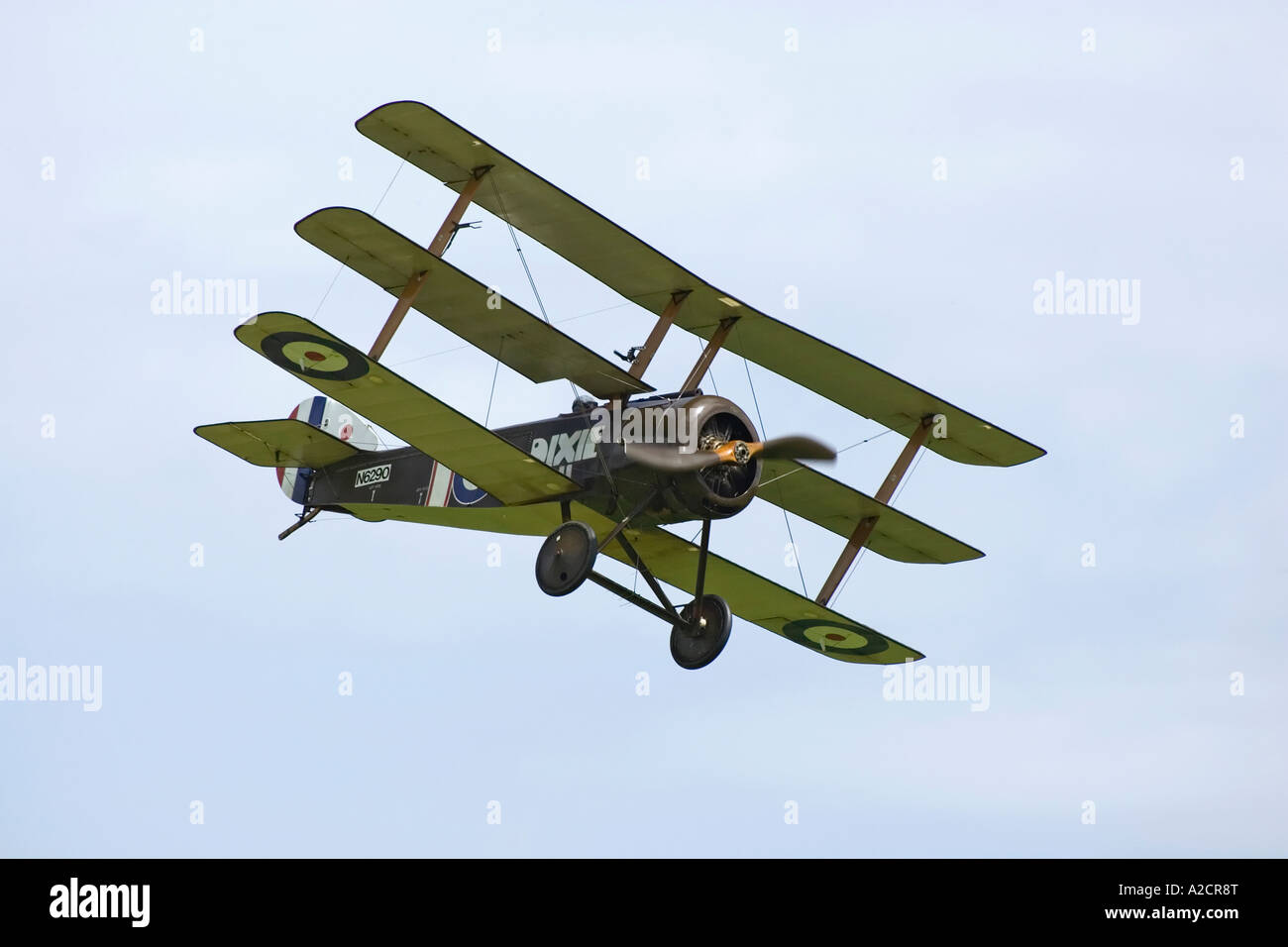 La Première Guerre mondiale avion de chasse Sopwith triplane Banque D'Images