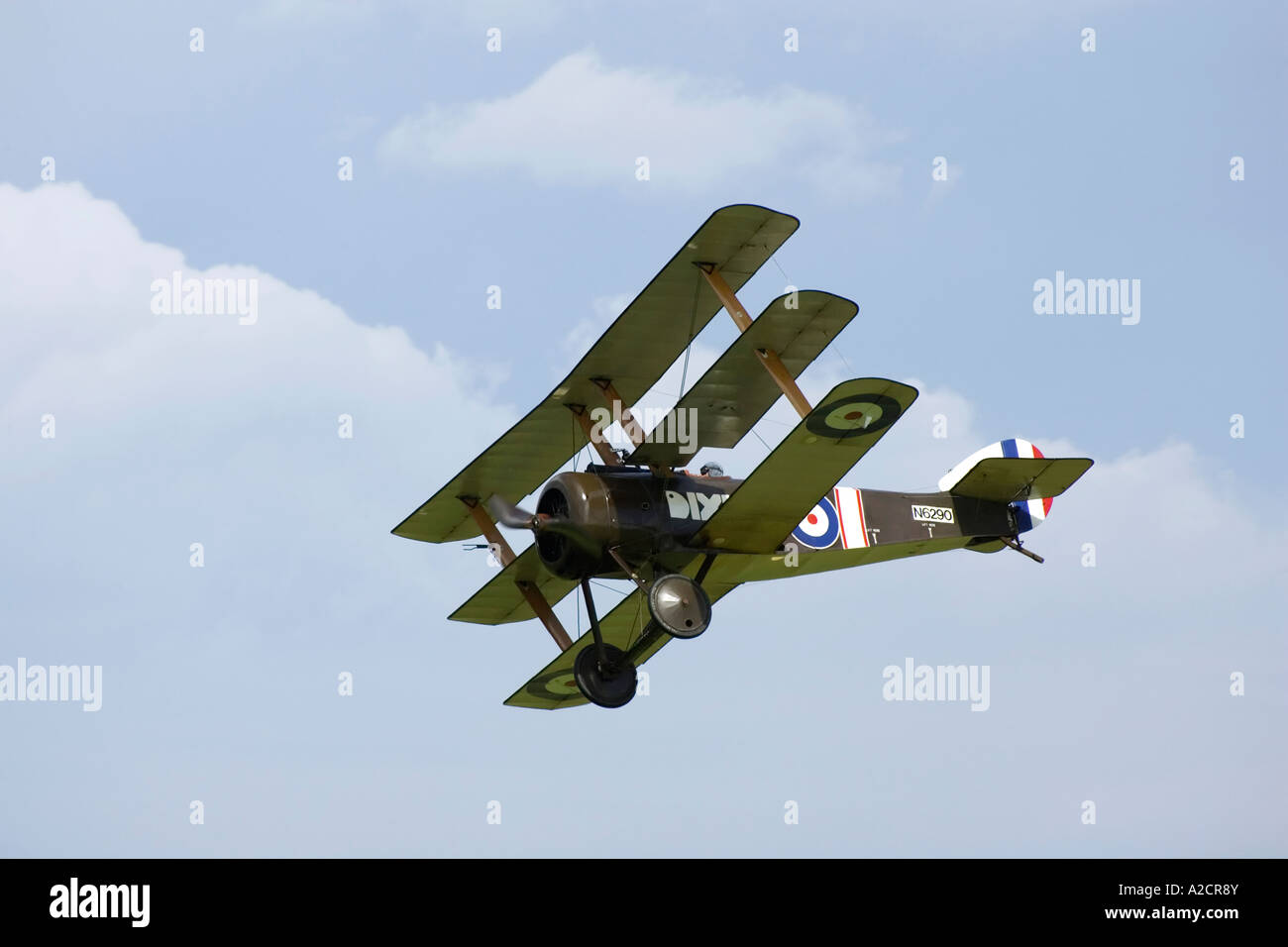 La Première Guerre mondiale avion de chasse Sopwith triplane Banque D'Images
