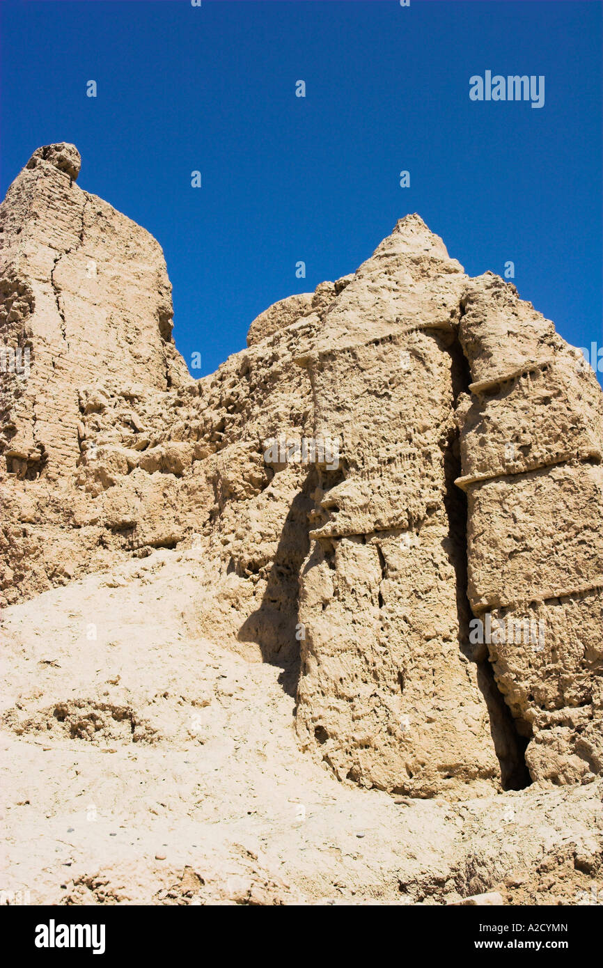 Balkh AFGHANISTAN Mère des villes anciennes murailles de Balkh la plupart du temps construit dans la période timuride Banque D'Images