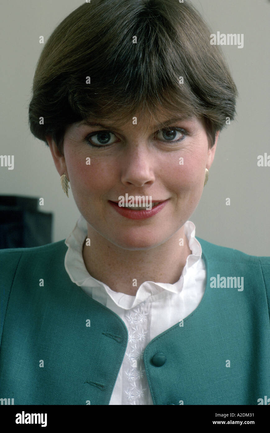 Portrait de jeune femme d'affaires Banque D'Images