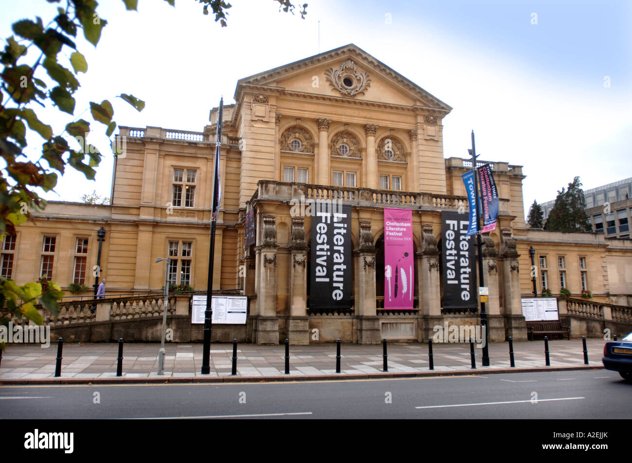 Au cours de l'hôtel de ville de Cheltenham Literature FESTIVAL ANNUEL UK OCT 2006 Banque D'Images