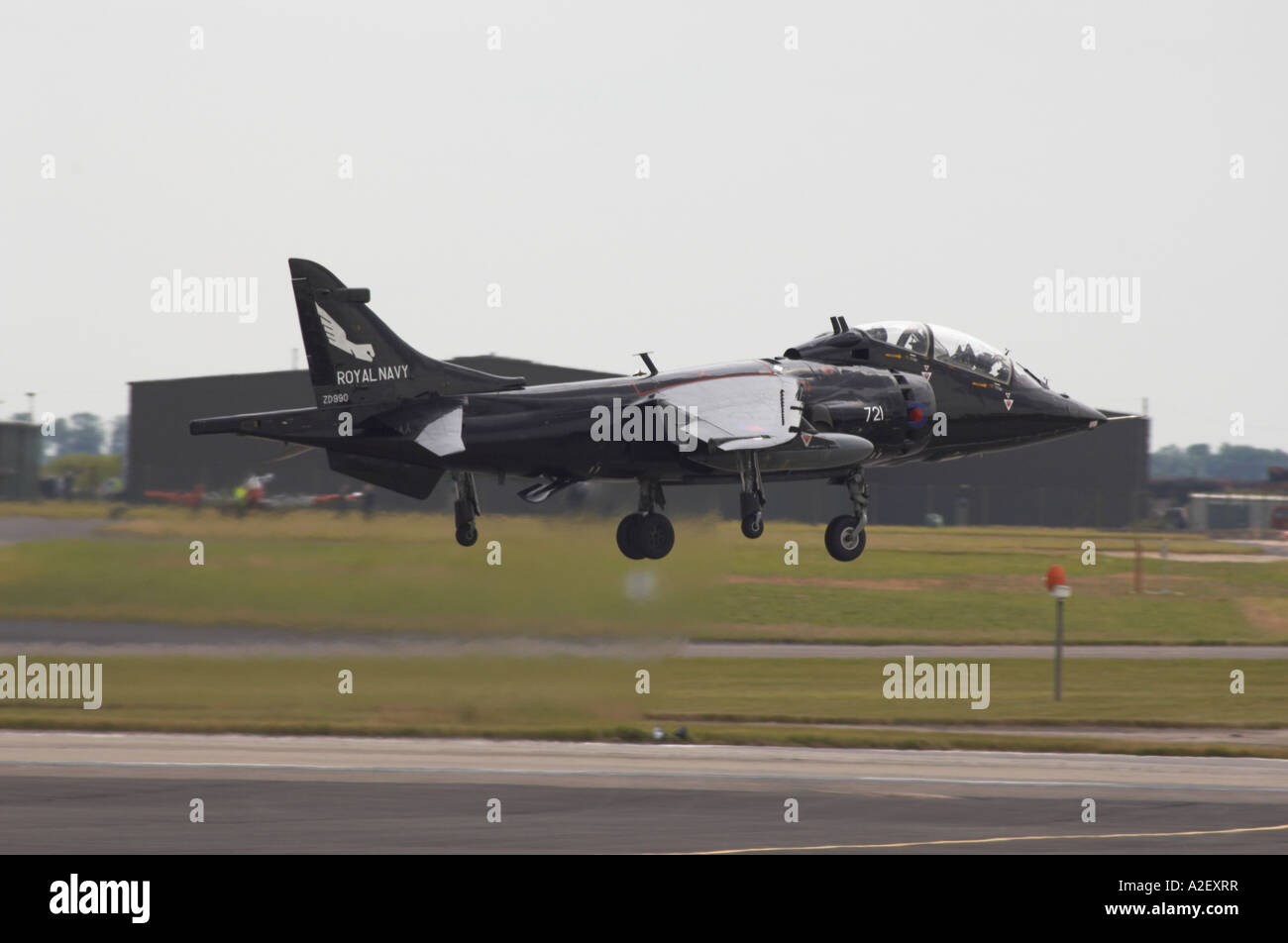 Royal Navy BAe Sea Harrier Banque D'Images