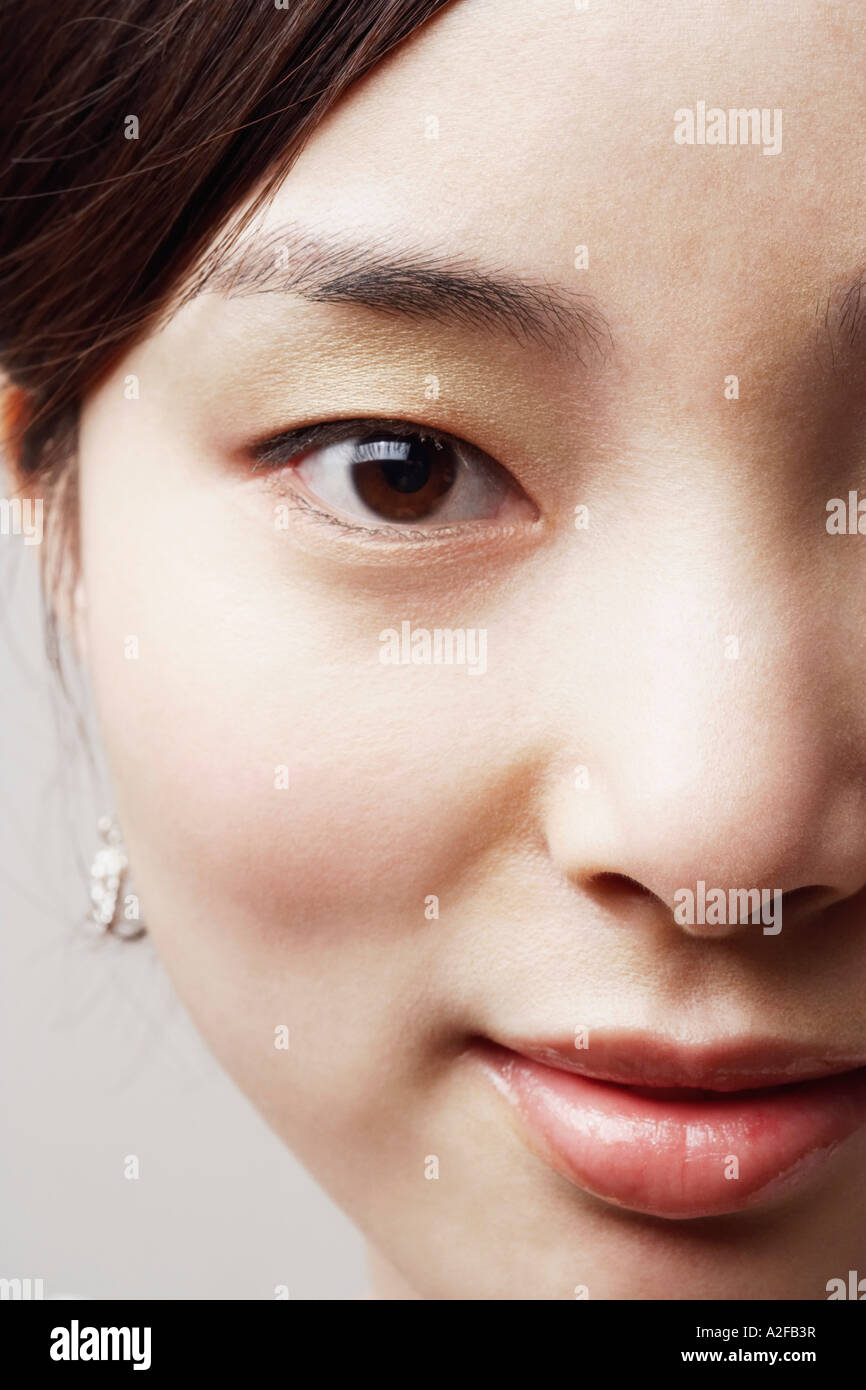 Portrait of a young woman Banque D'Images