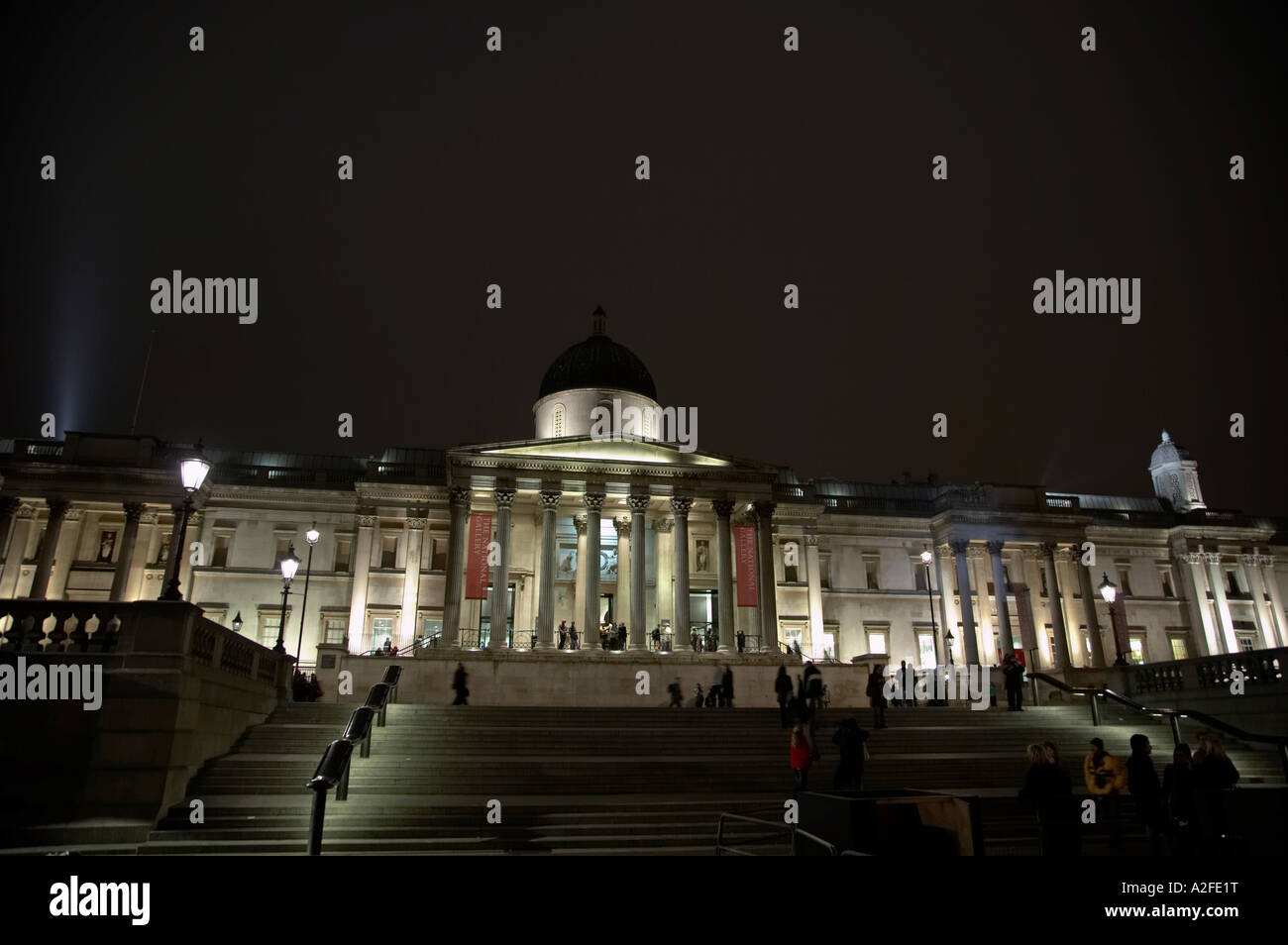 La National Gallery de Londres, UK Banque D'Images