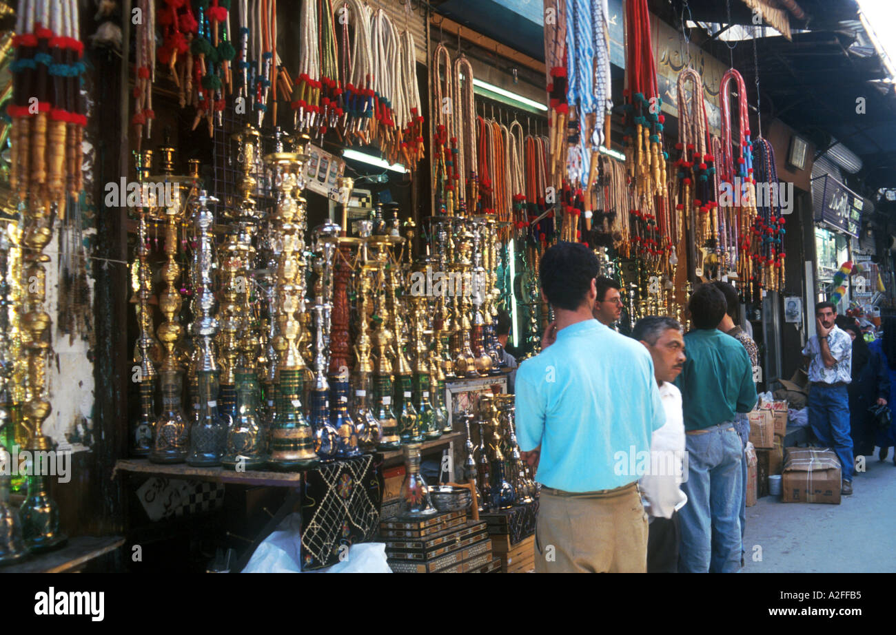 Bazar d'Alep en Syrie Banque D'Images