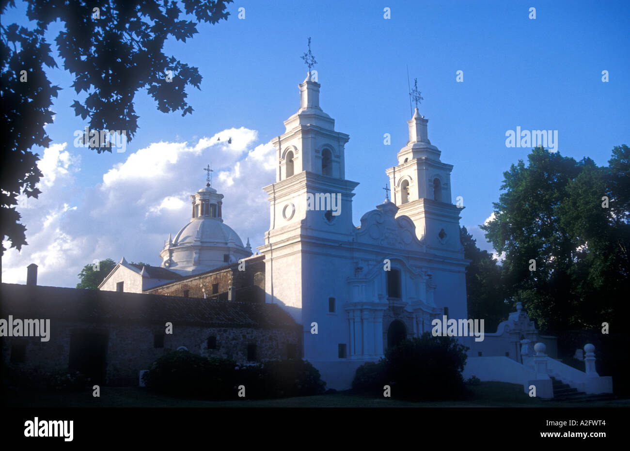 L'église jésuite de Santa Catalina de XVII siècle à Cordoba, Argentine. Banque D'Images