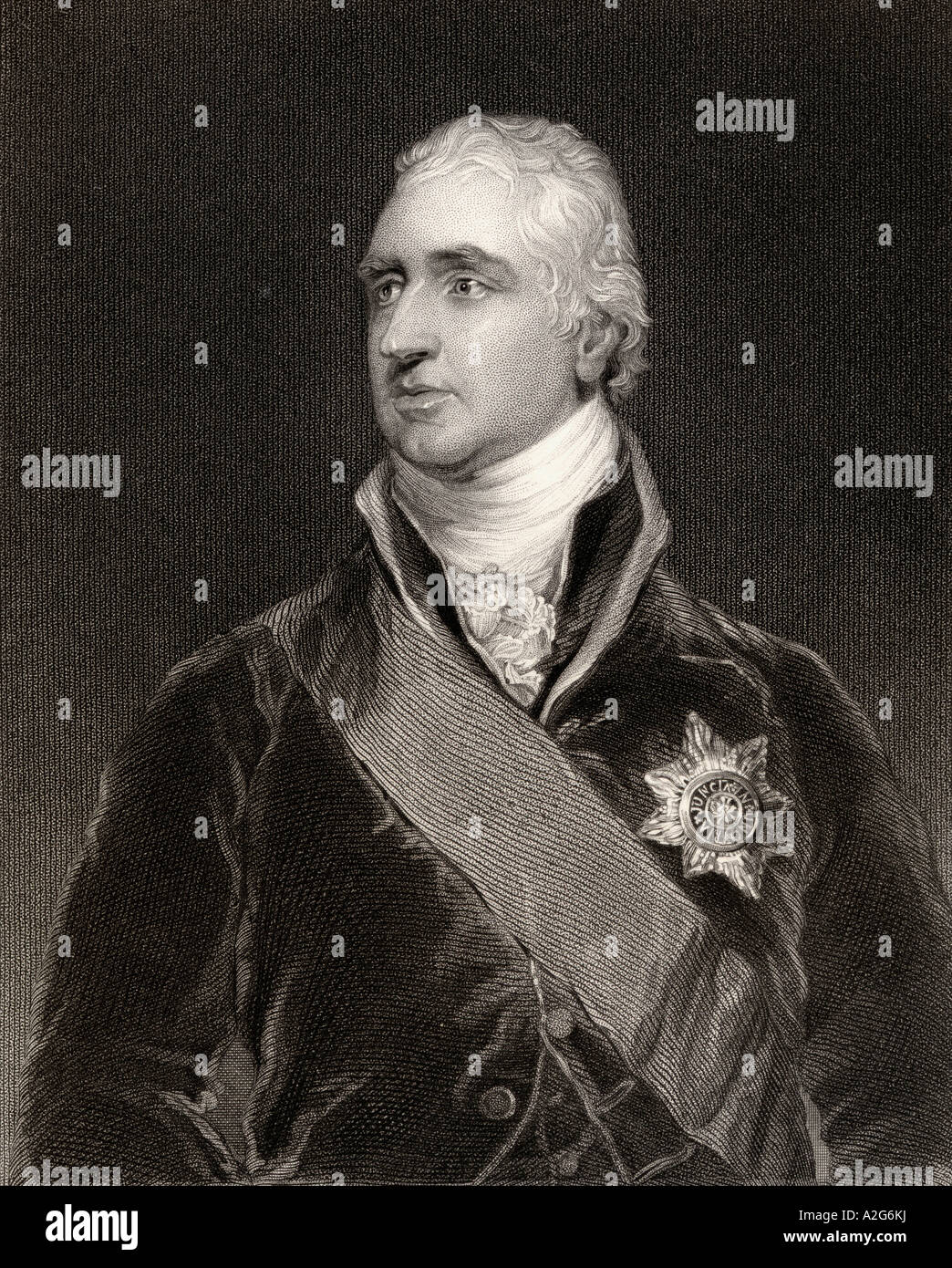 Charles Whitworth, 1 Comte Whitworth, 1752 - 1825. Diplomate et politicien britannique. Banque D'Images