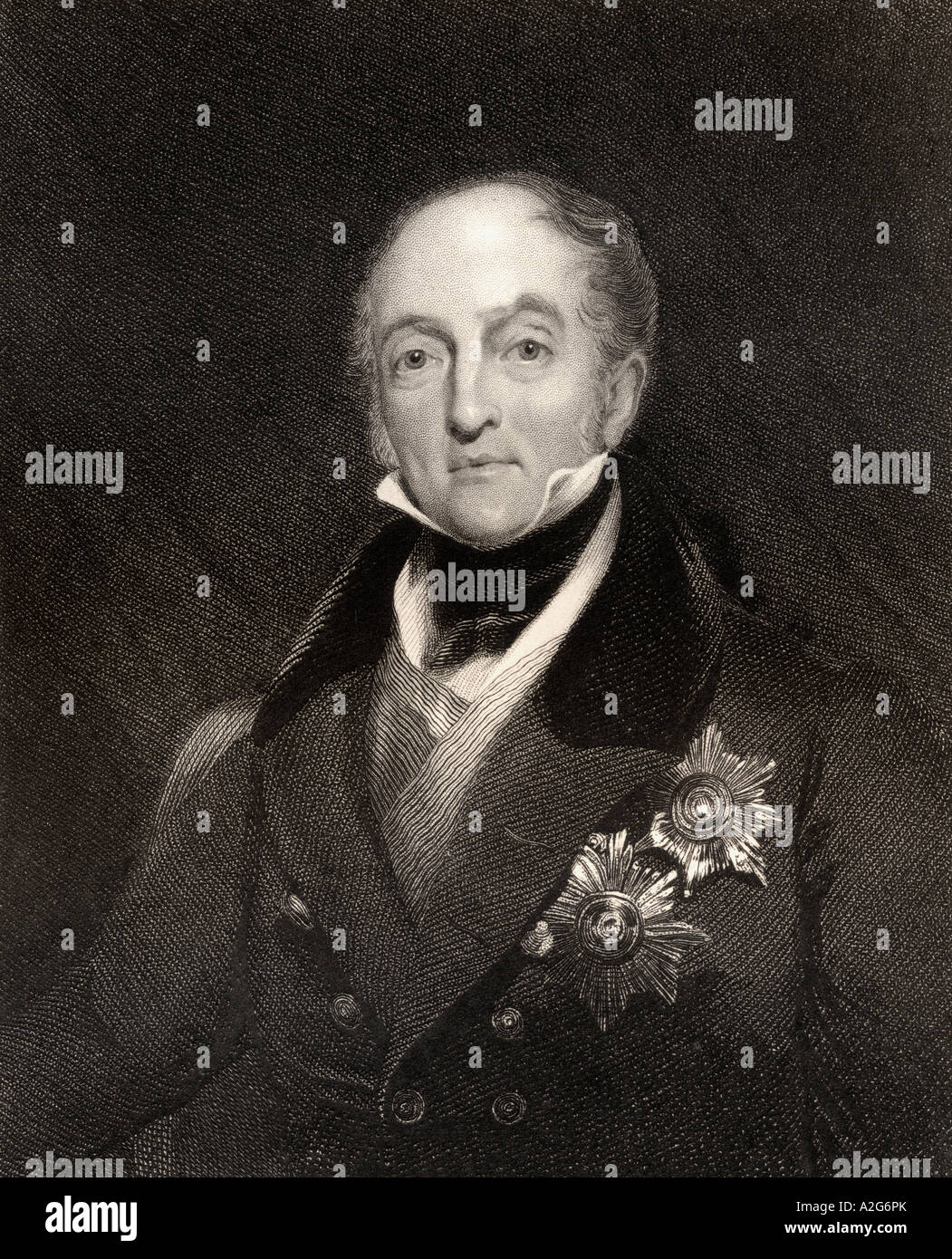 Sir Gore Ouseley, 1ère Baronet, 1770 - 1844. Entrepreneur britannique, diplomate et érudit oriental. Banque D'Images