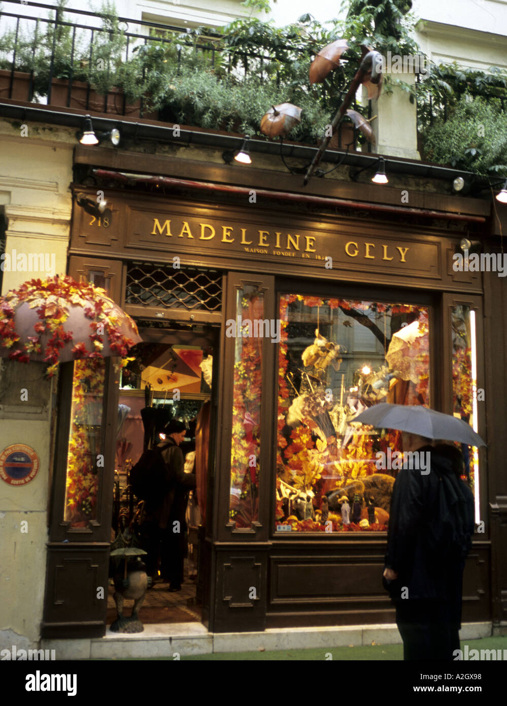 Boutique parapluie boulevard St Germain rive gauche Paris France Photo  Stock - Alamy