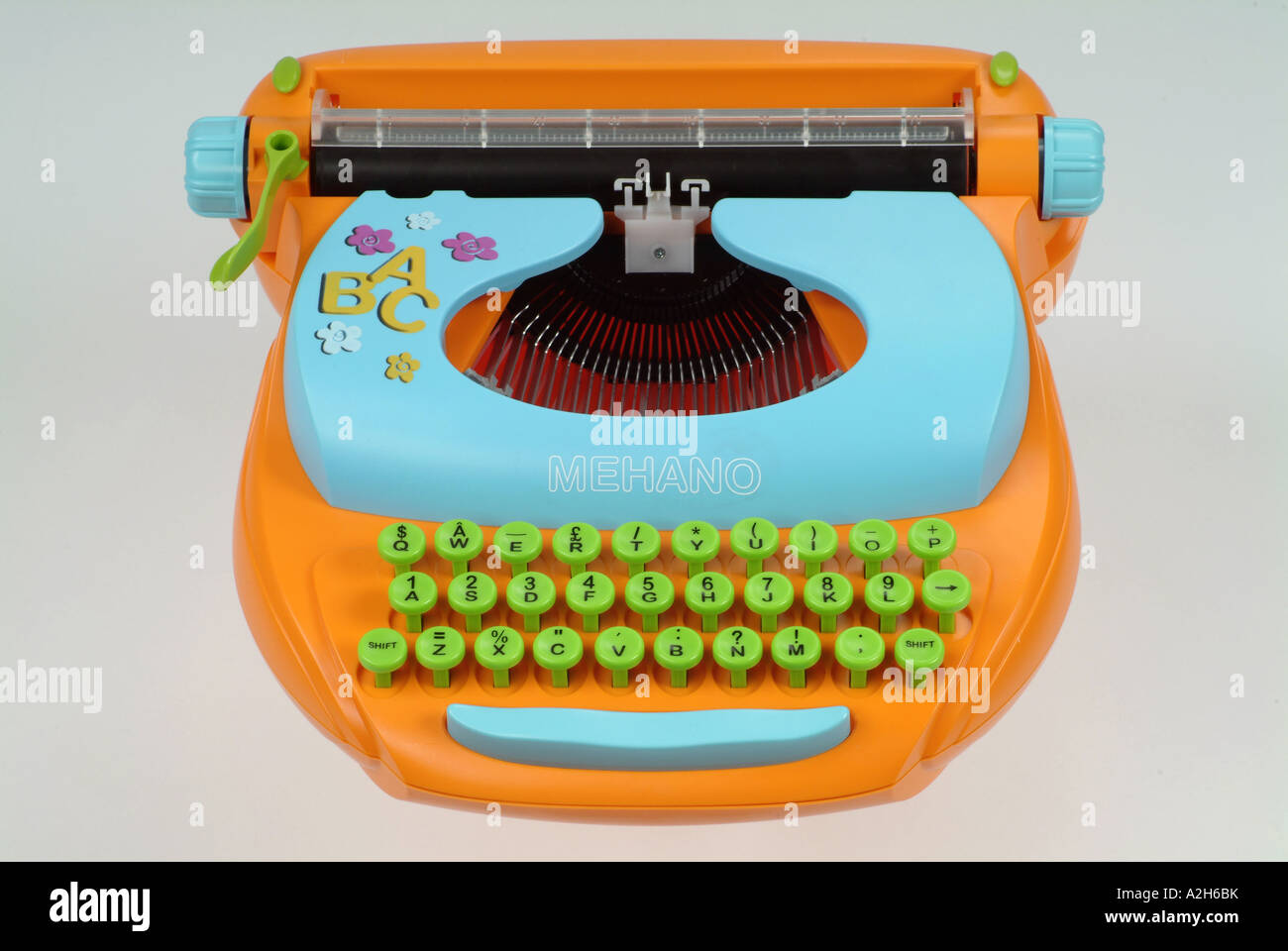 Machine à écrire jouet Photo Stock - Alamy