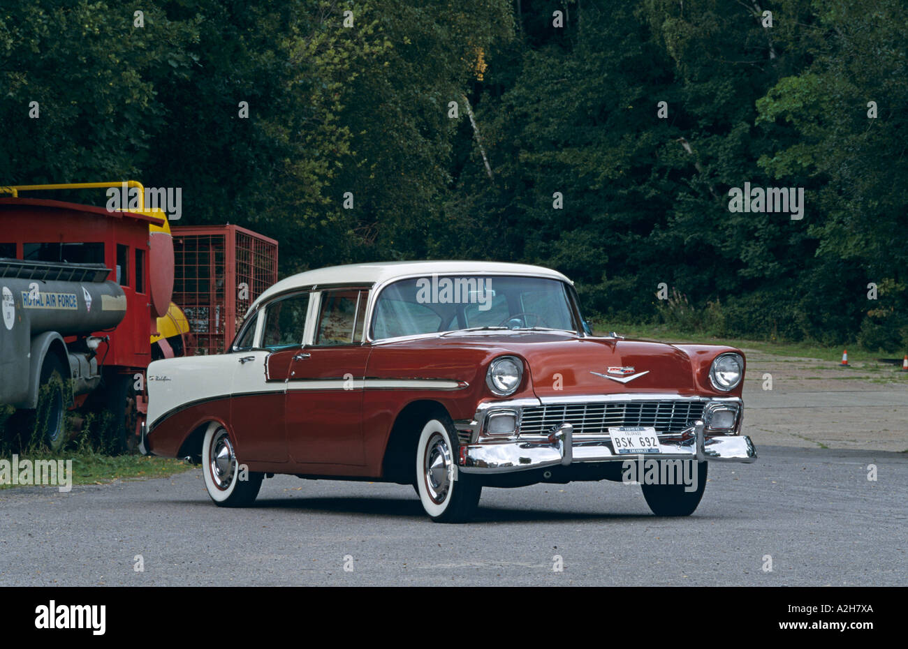 Chevrolet Bel Air de 1956 Banque D'Images