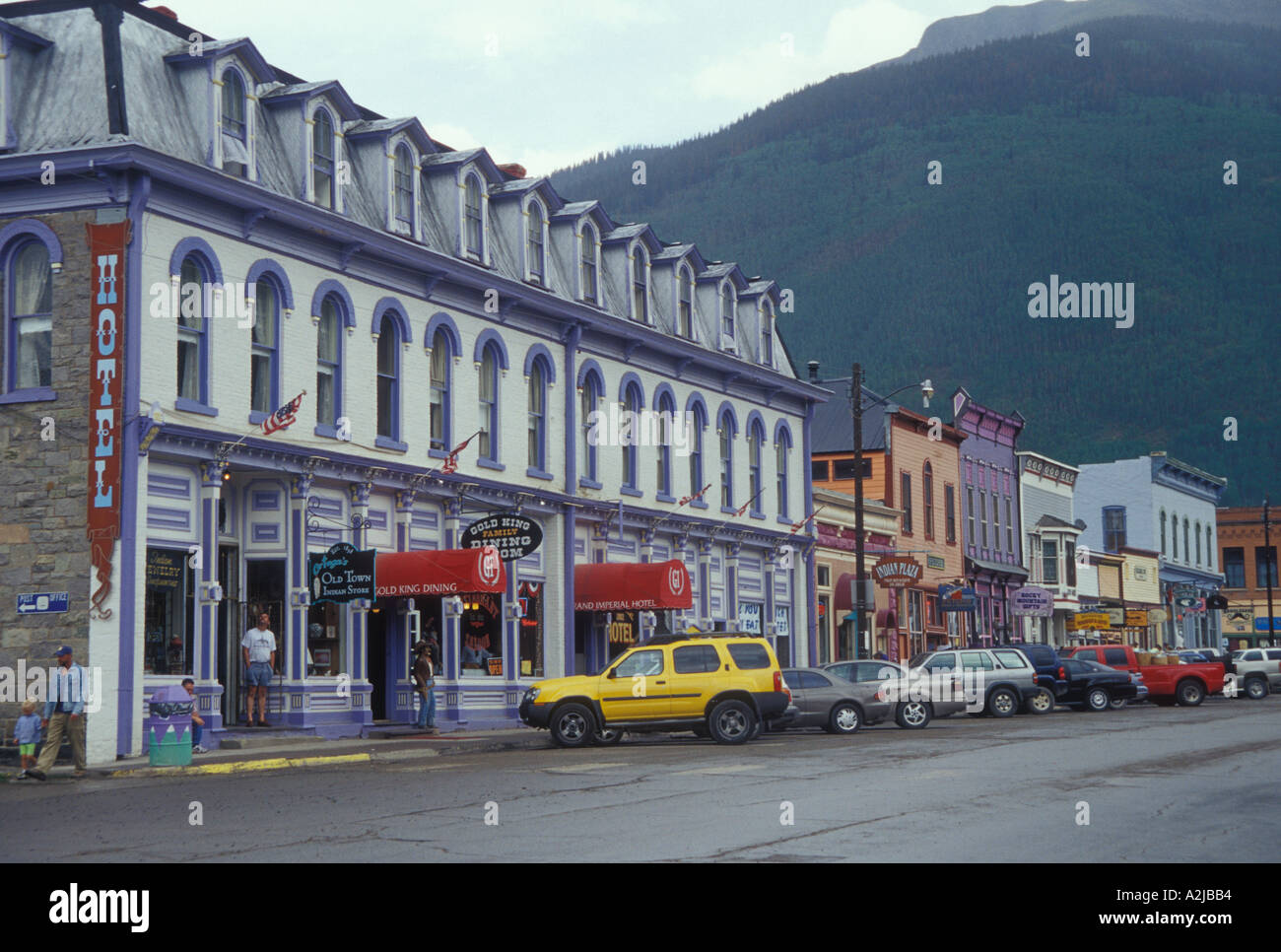 AJ21686, Silverton, CO, Colorado Banque D'Images