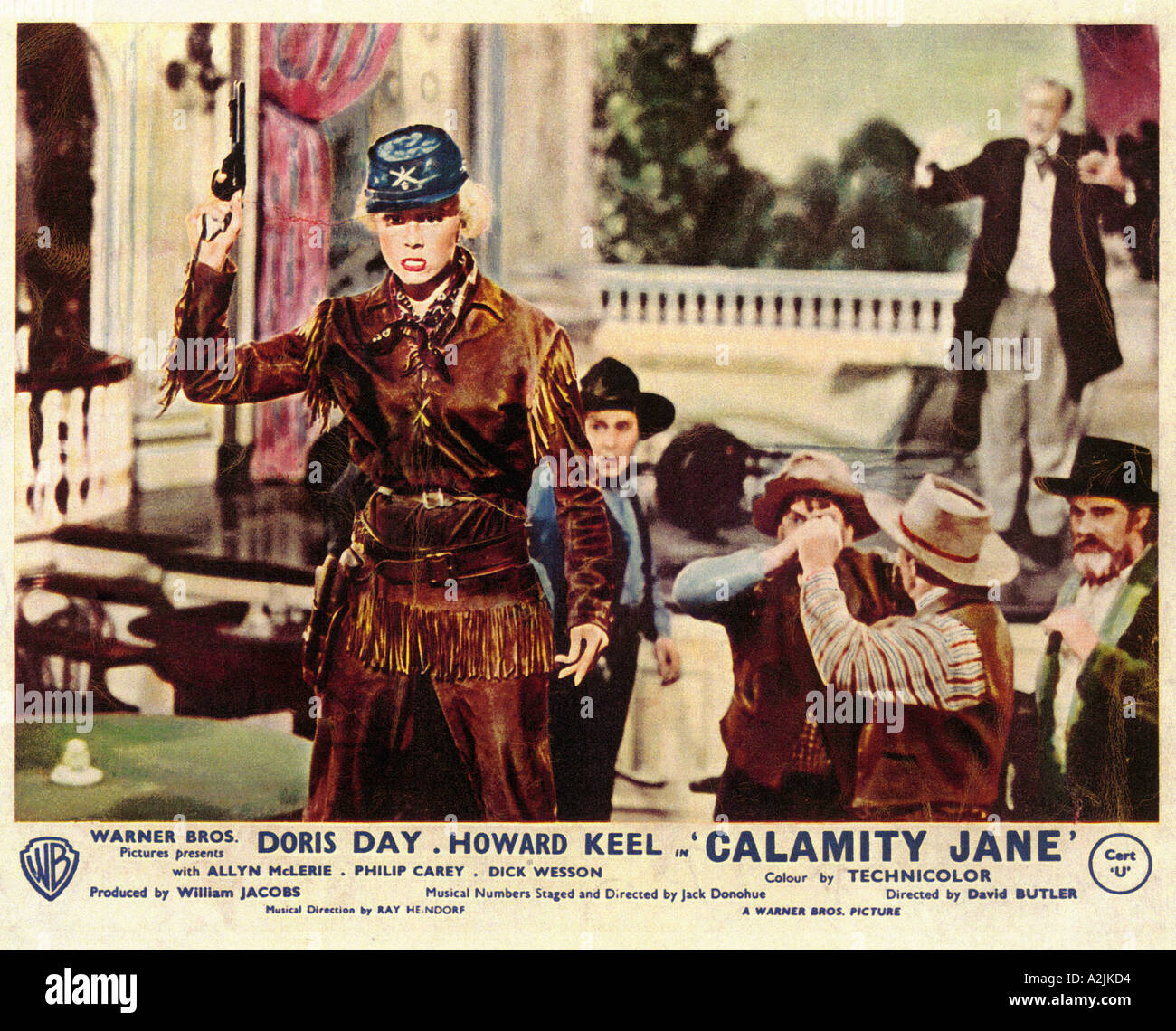 Doris Day dans le rôle-titre de Calamity Jane 1953 Banque D'Images