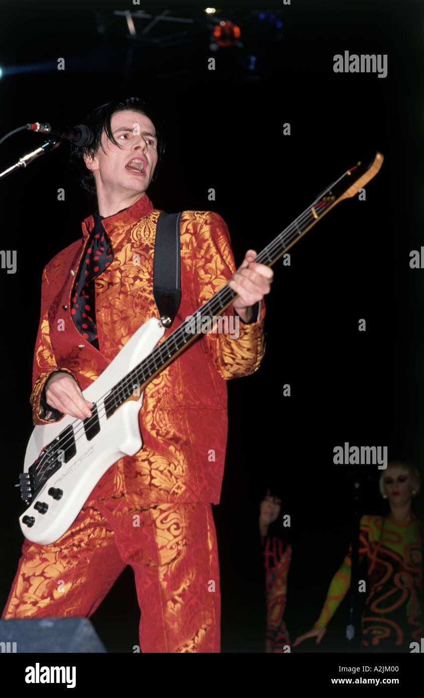 DURAN DURAN UK pop des années 80 avec John Taylor Banque D'Images