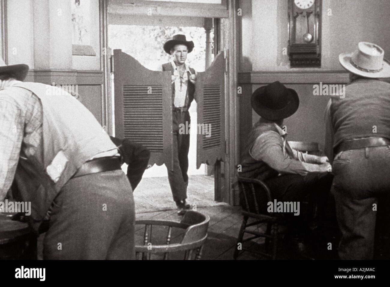 HIGH NOON Henry Morgan dans le film classique de l'Ouest 1952 Banque D'Images