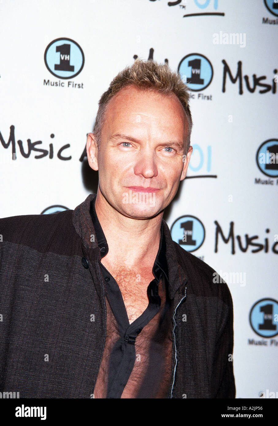 STING UK musicien à mon VH 1 Music Awards 02 12 2001 Banque D'Images