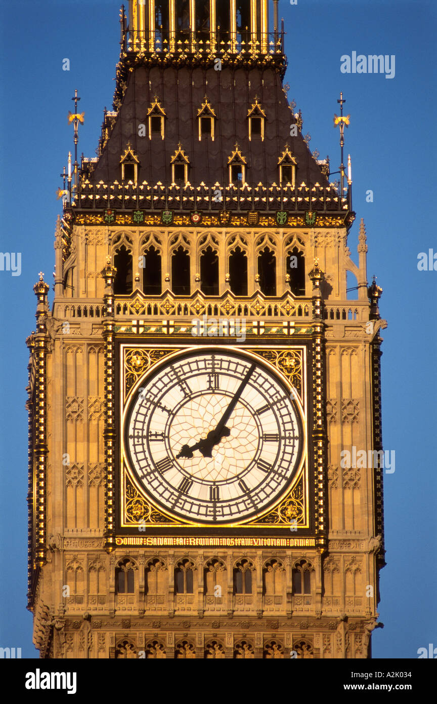 United Kingdom London Big Ben Banque D'Images