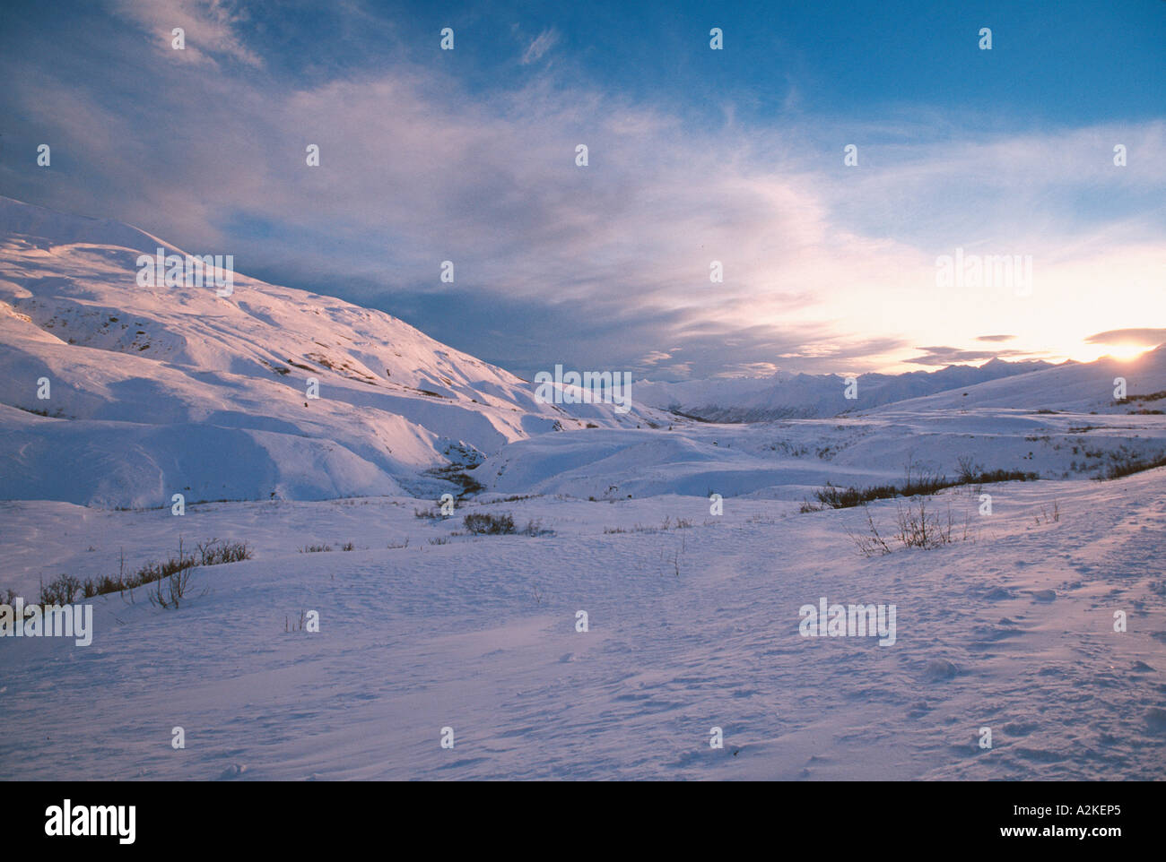 N.A., Canada, Colombie-Britannique l'hiver Jour Banque D'Images
