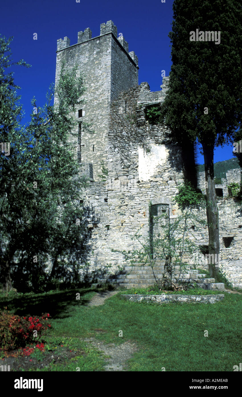 Château de Vezio Banque D'Images