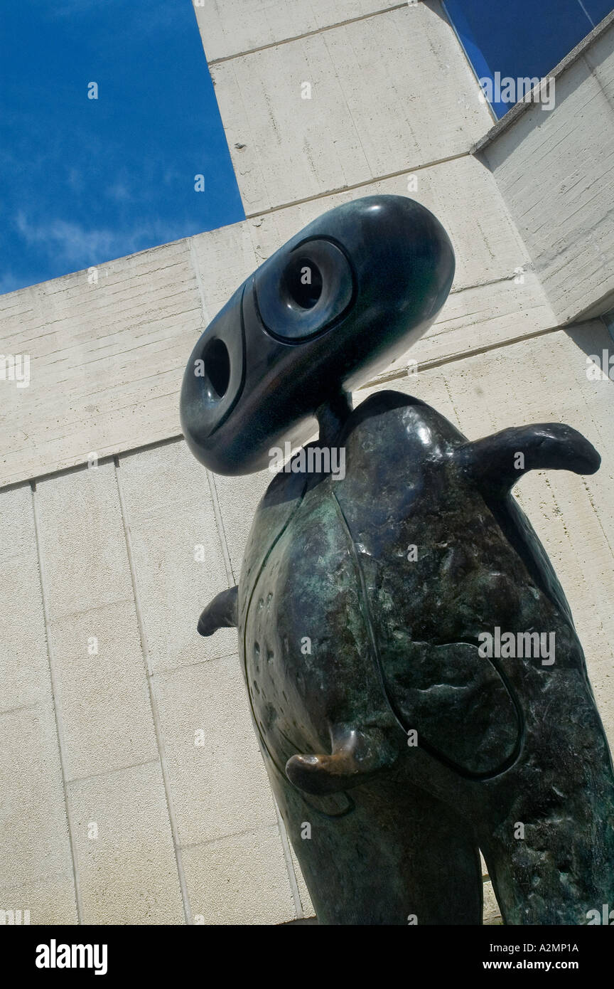 La fondation Joan Miro barcelone catalogne espagne Banque D'Images