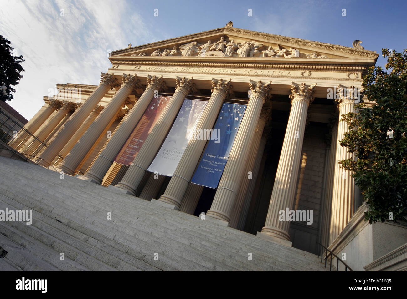 National Archives and Records Administration Building Washington DC, USA Banque D'Images