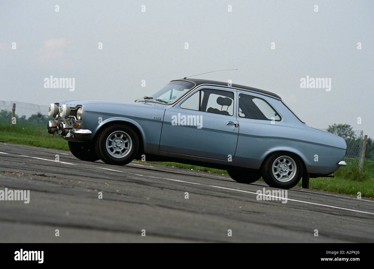 Escort MK1 Mexique 1973, imprimé lumineux sur le thème de l'aquarelle
