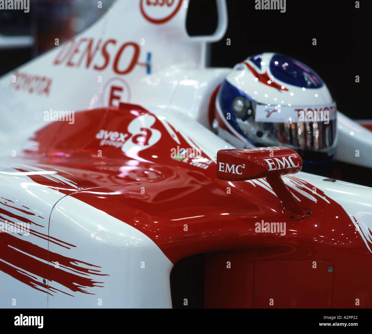 F1 race car chez Toyota showroom à Daiba Tokyo Banque D'Images