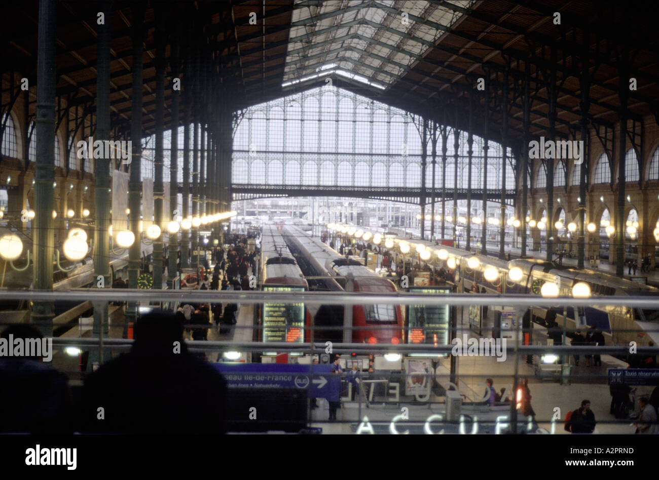 La gare du nord paris france Banque D'Images