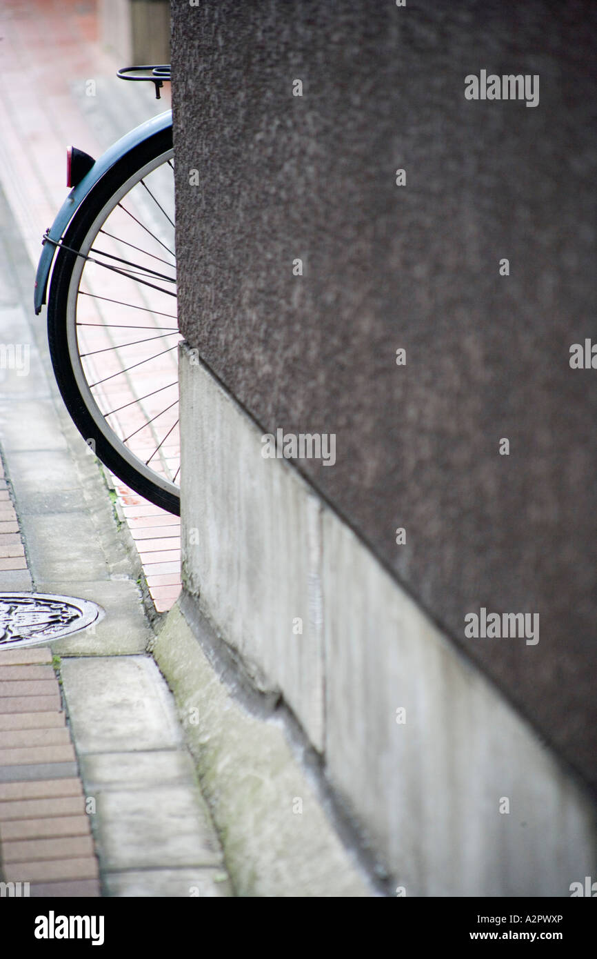 Roue de bicyclette Tokyo Japon Banque D'Images