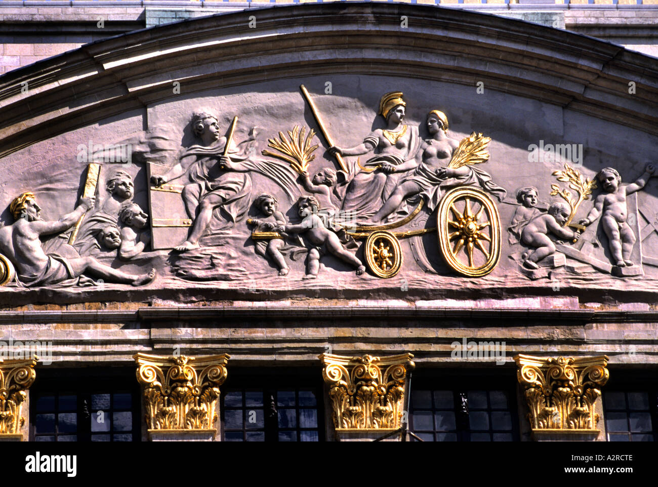 La Grand Place Grand Marché Bruxelles Grand Place Banque D'Images