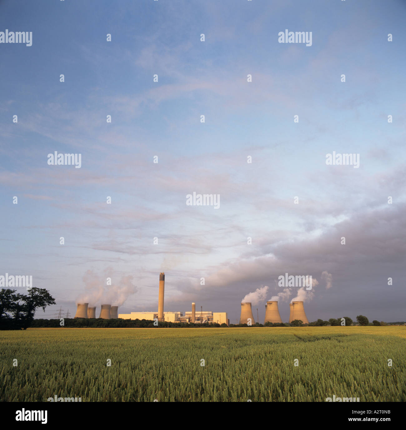 Drax Power Station, près de Selby, North Yorkshire, Angleterre. Banque D'Images