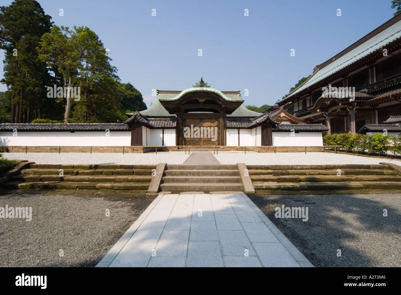 Kenko ji à Kita Kamakura au Japon Banque D'Images