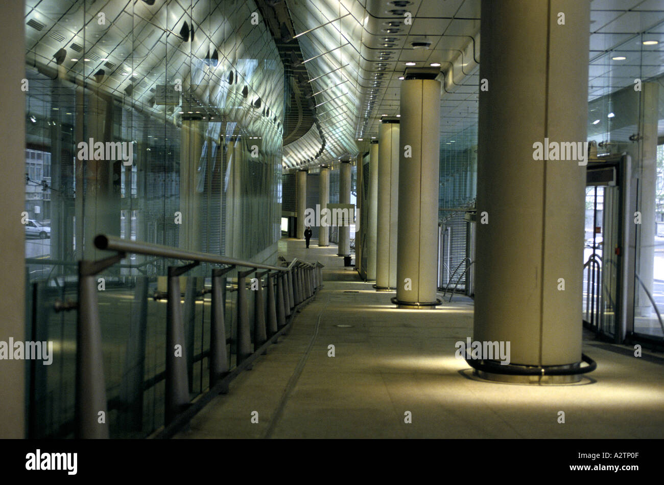 La gare de Waterloo nouvelle aérogare internationale 1993 1993 Banque D'Images