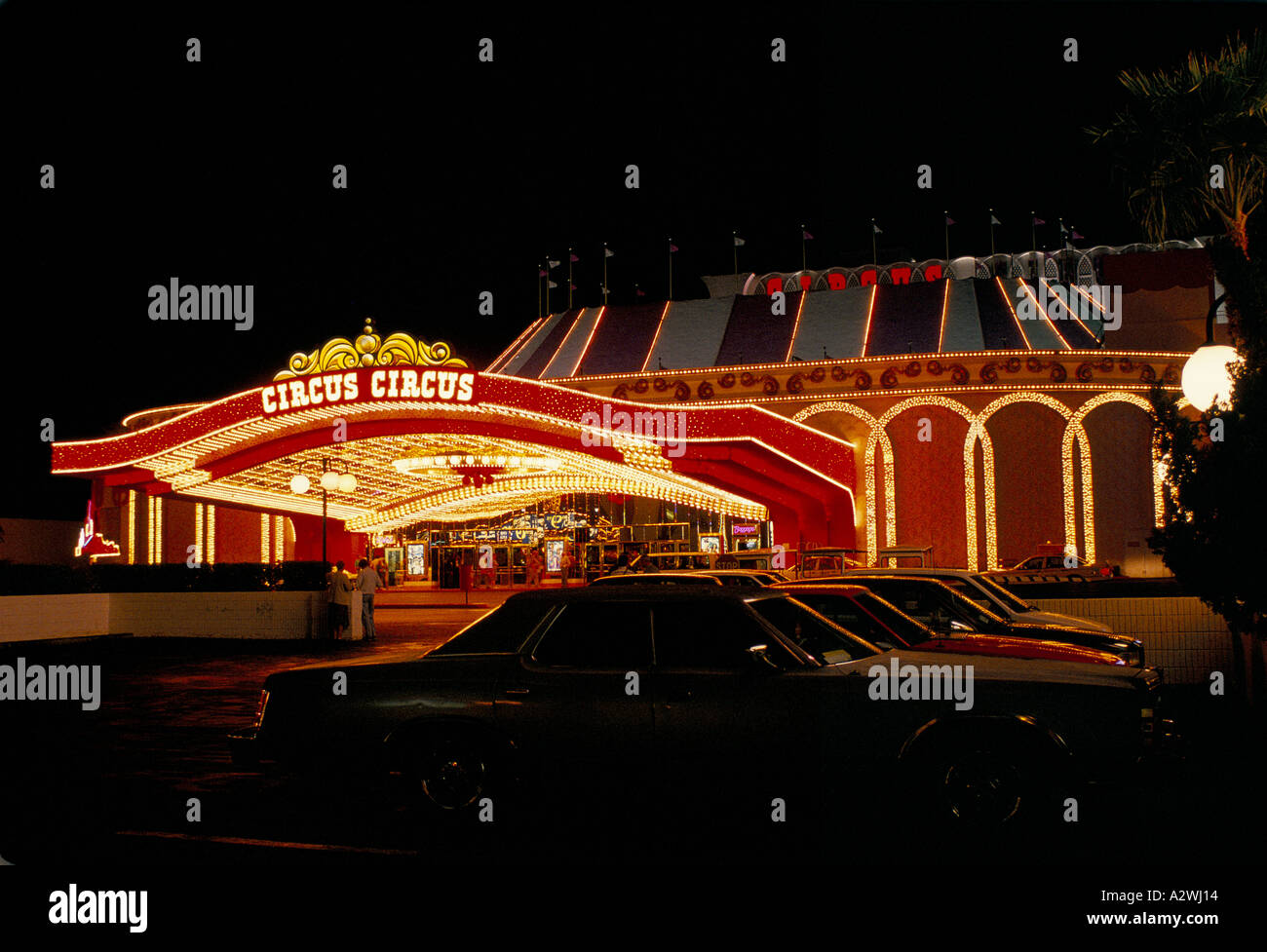 Circus Circus Hotel and Casino las vegas nevada summer Banque D'Images