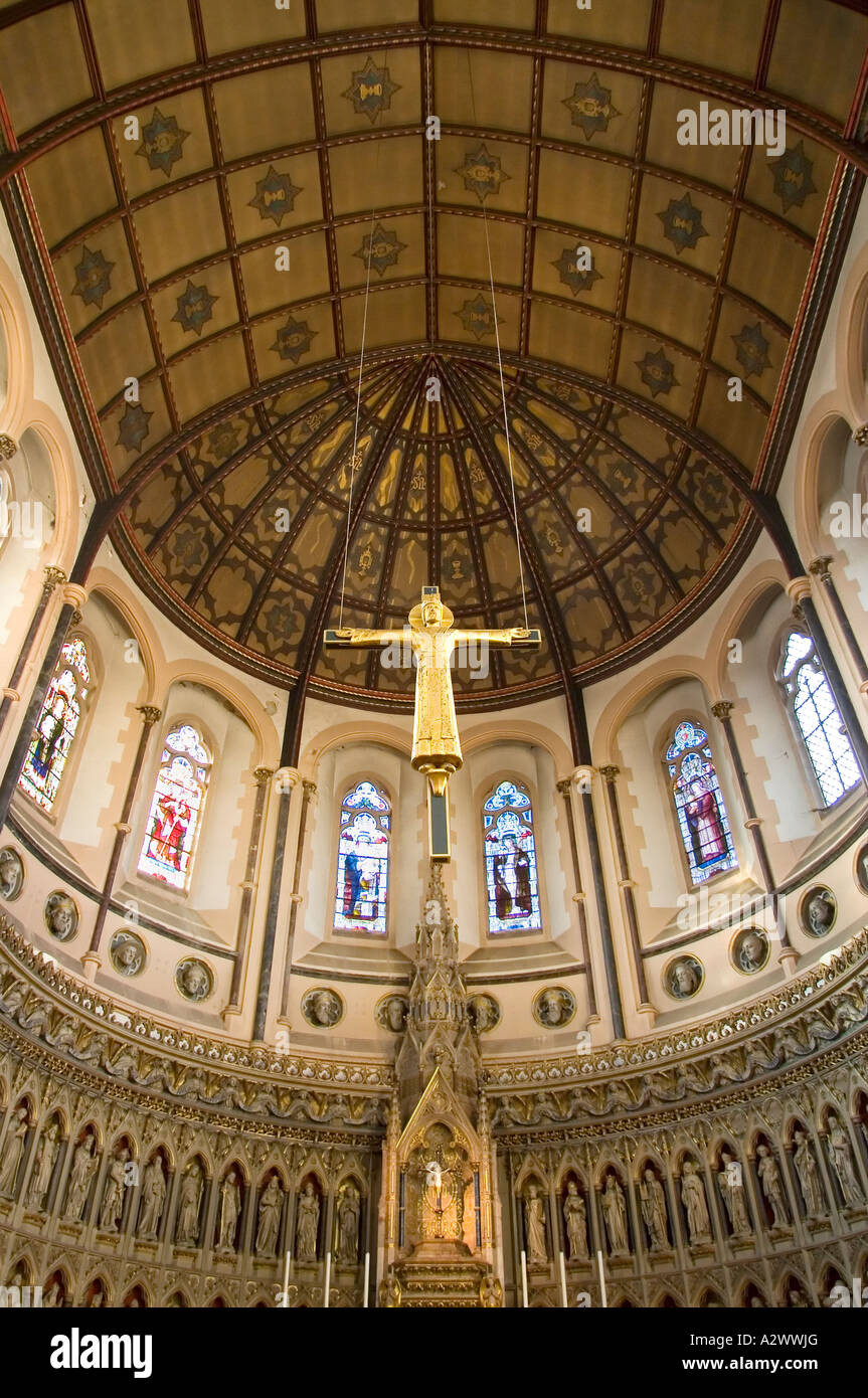 Intérieur de l'Église catholique de Saint Aloysius Gonzaga Oxford 3 Banque D'Images