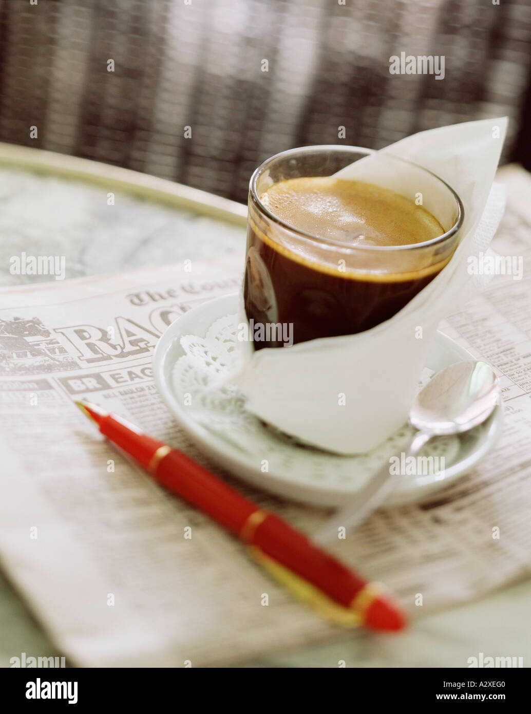 Food Drink Drink boisson chaude Banque D'Images