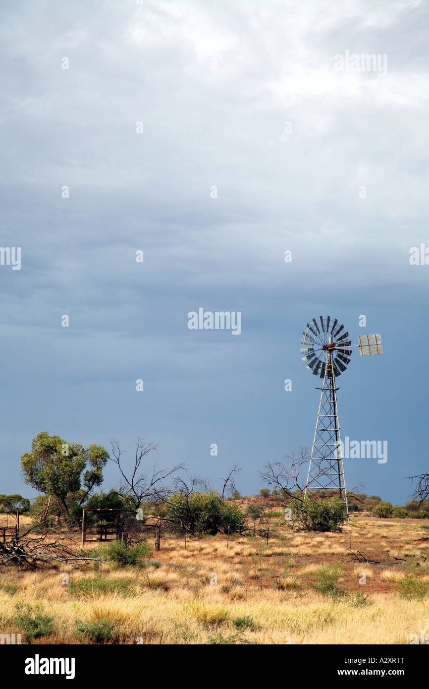Outback / bush près d'Alice Springs Australie Territoire du Nord Banque D'Images