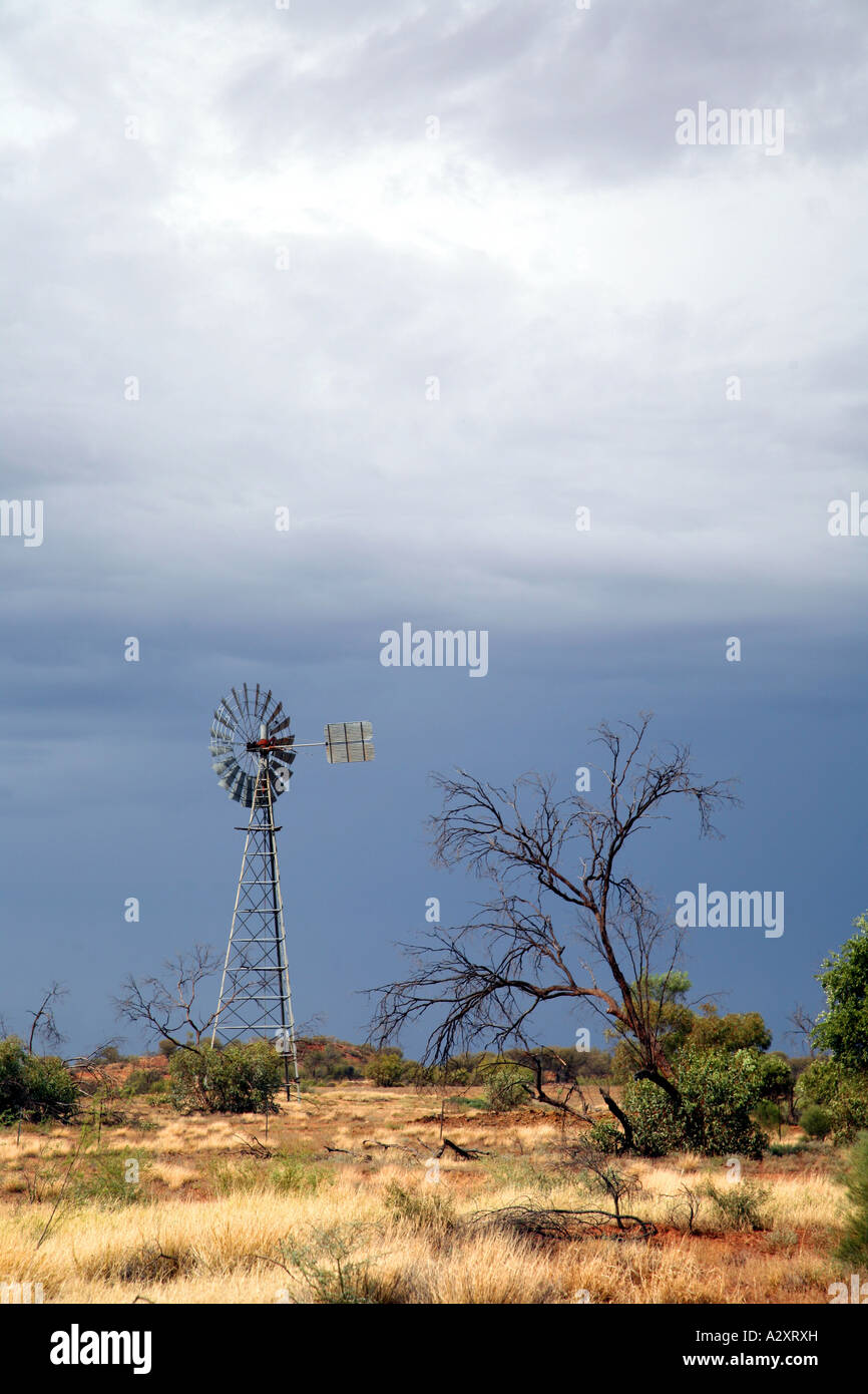 Outback / bush près d'Alice Springs Australie Territoire du Nord Banque D'Images