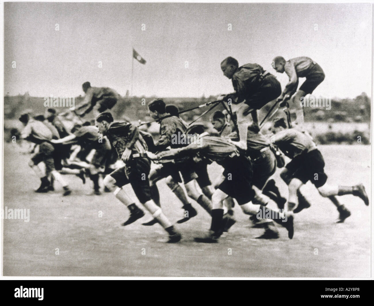 Les Jeux de la Jeunesse 1933 Hitler Banque D'Images