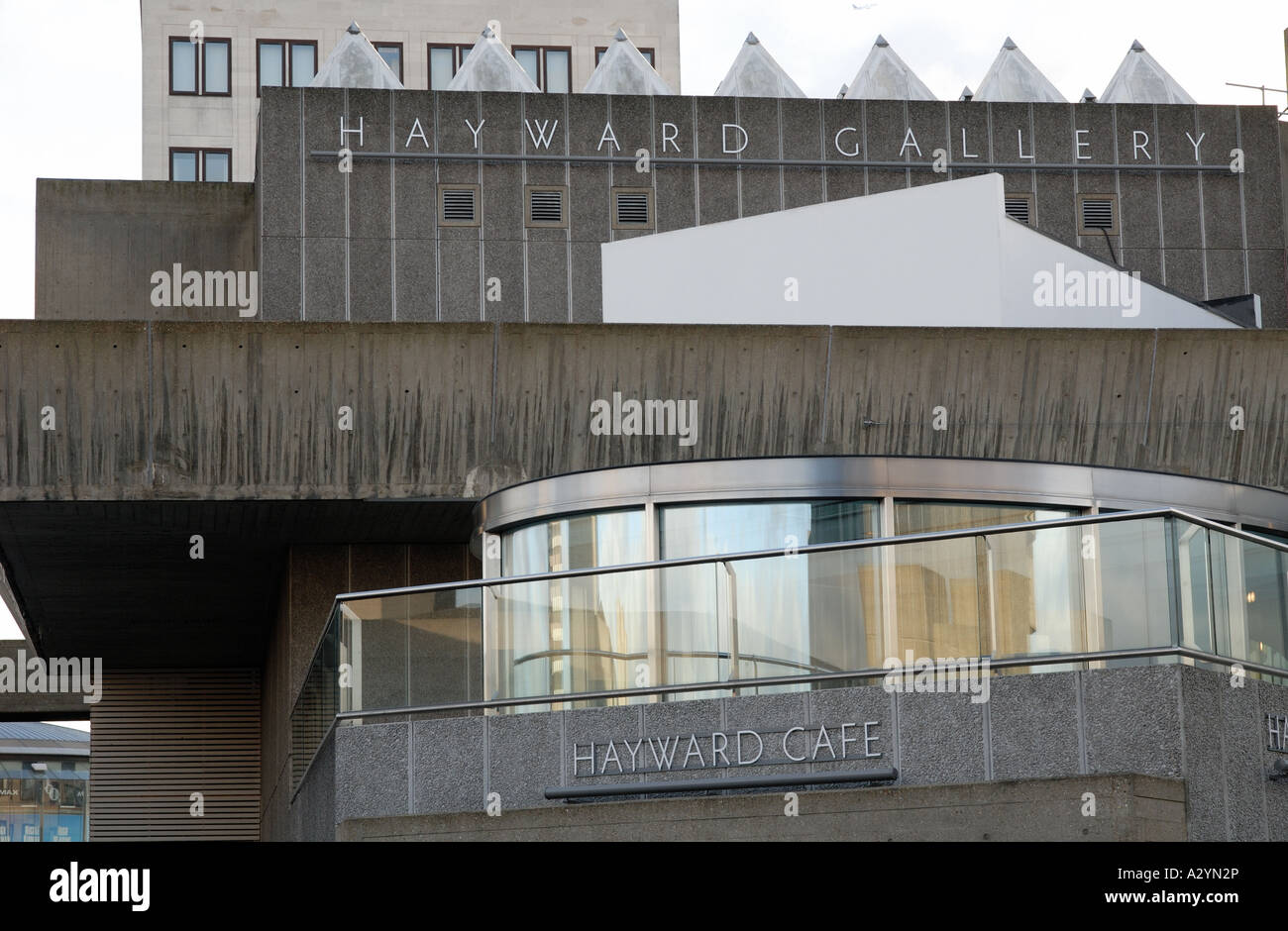 La Hayward Gallery, London South Bank. Banque D'Images