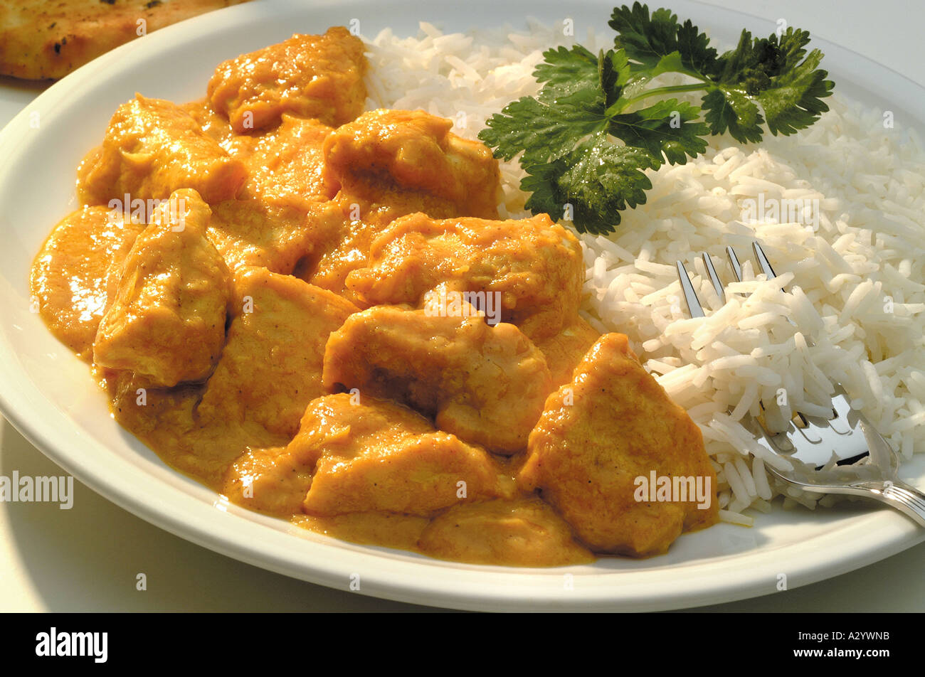 poulet korma Banque D'Images